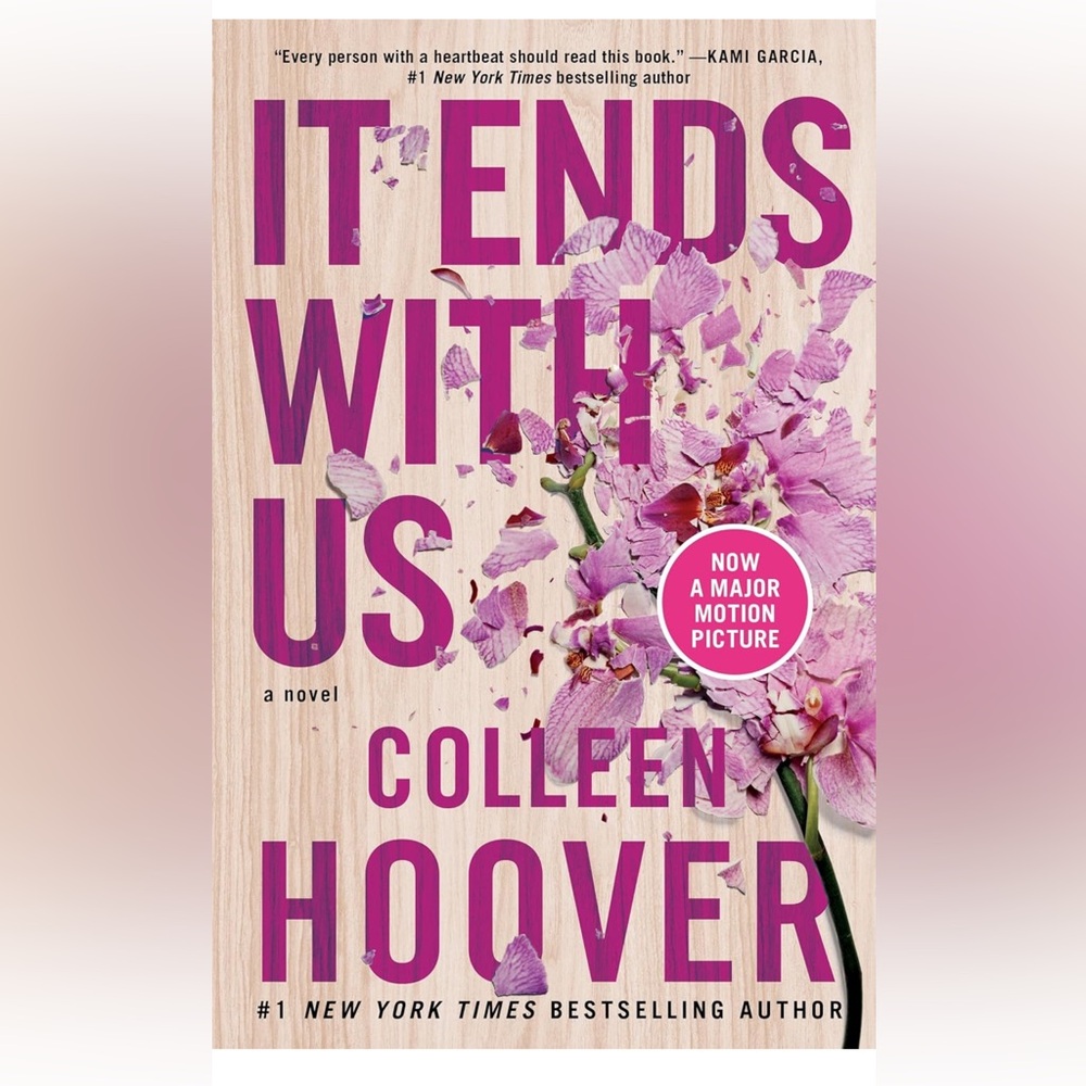 'It Ends With Us' Novel - Pink Cover
